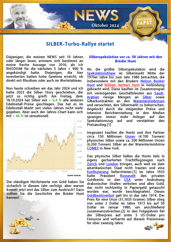 HK News - Oktober 2024
